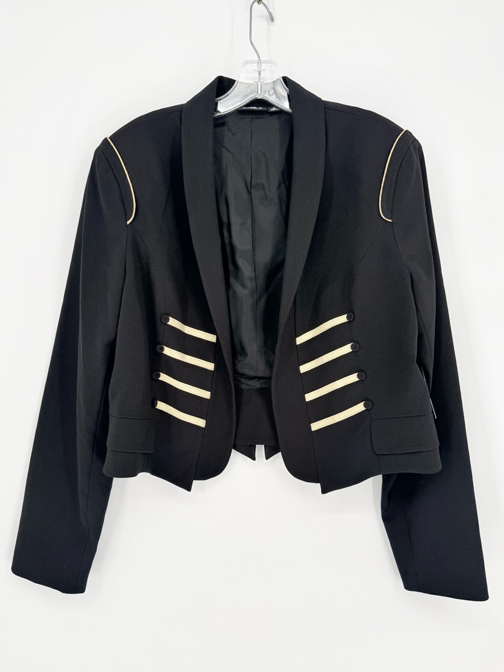 Military Band Hussar Jacket Blazer NWT XL Dark Academia Indie WhimsiGoth Office
